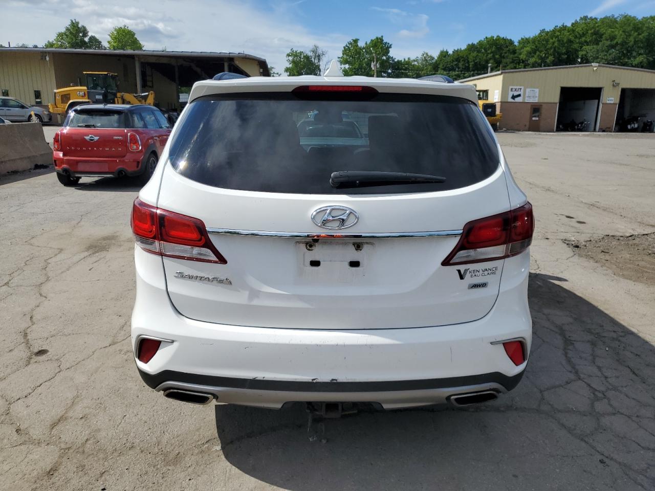 2017 Hyundai Santa Fe Se VIN: KM8SMDHF4HU201056 Lot: 65419505