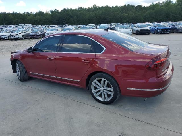  VOLKSWAGEN PASSAT 2018 Красный