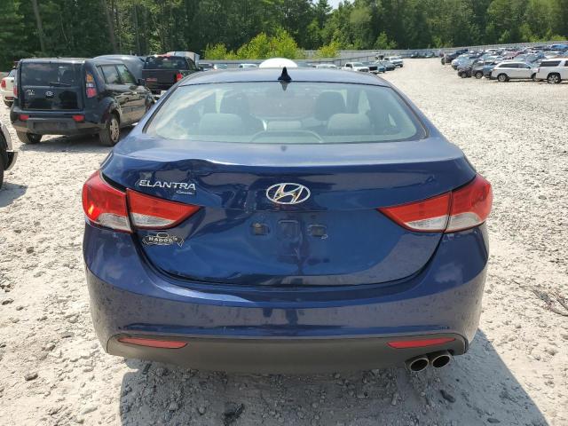 Coupet HYUNDAI ELANTRA 2013 Granatowy