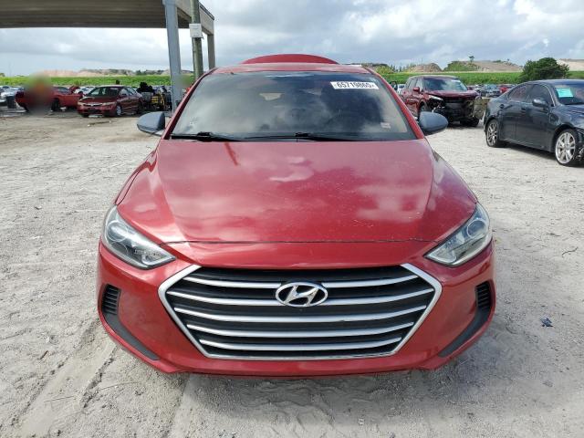  HYUNDAI ELANTRA 2017 Czerwony