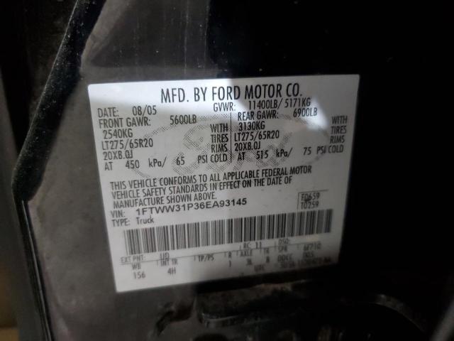 2006 FORD F350 SRW SUPER DUTY