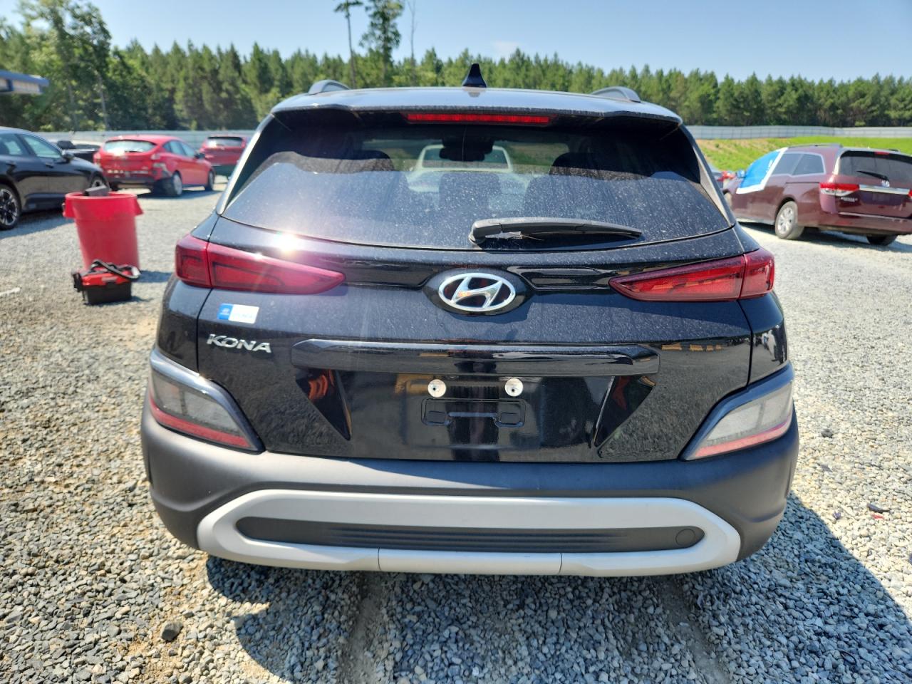 2022 Hyundai Kona Sel VIN: KM8K62AB4NU811587 Lot: 63552335