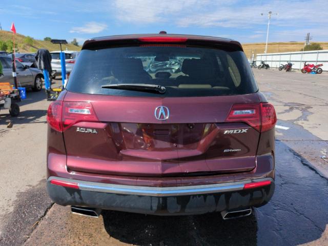  ACURA MDX 2012 Burgundy