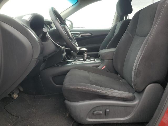  NISSAN PATHFINDER 2013 Червоний