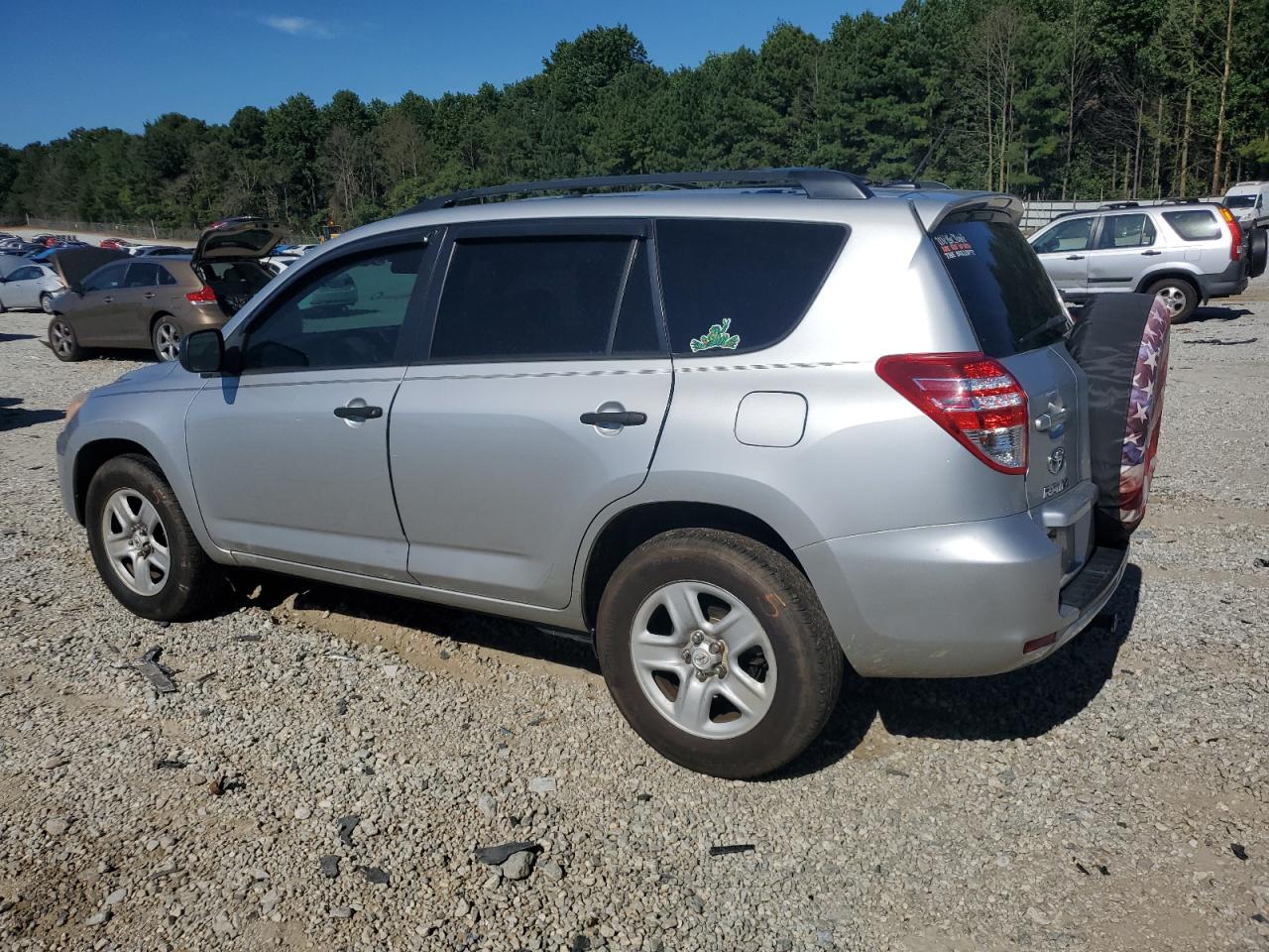 2011 Toyota Rav4 silver null gas 2T3BF4DVXBW114090 photo #3
