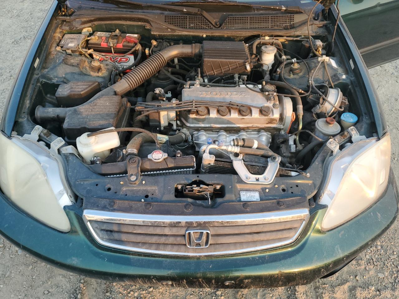2000 Honda Civic Lx VIN: 2HGEJ6673YH589404 Lot: 63687065