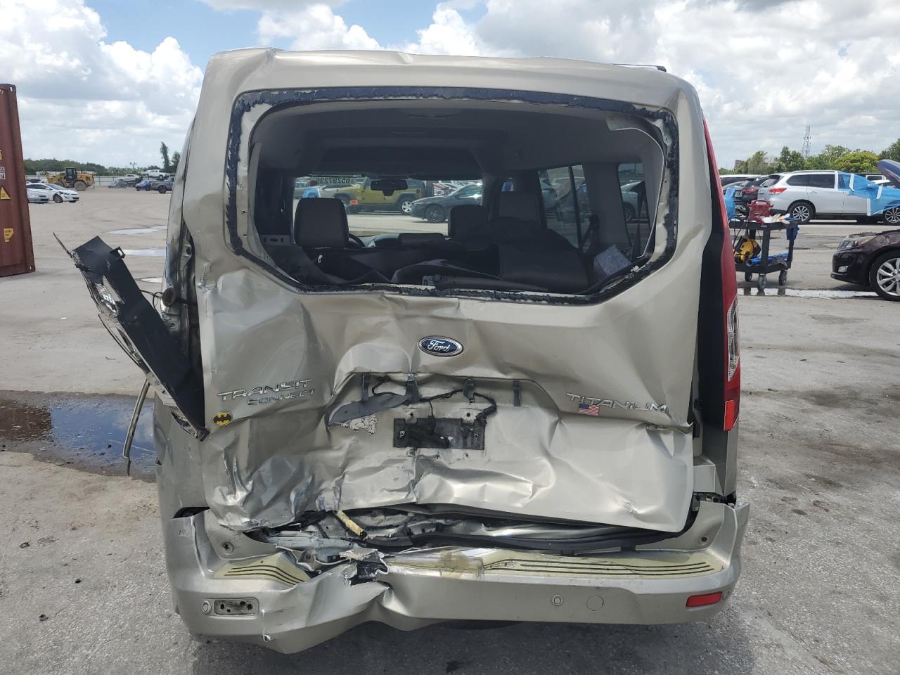 2015 Ford Transit Connect Titanium VIN: NM0GE9G78F1224785 Lot: 65297235