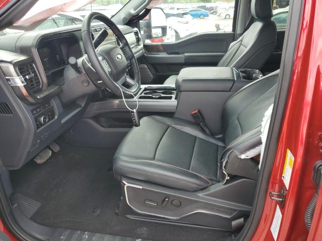  FORD F250 2024 Czerwony