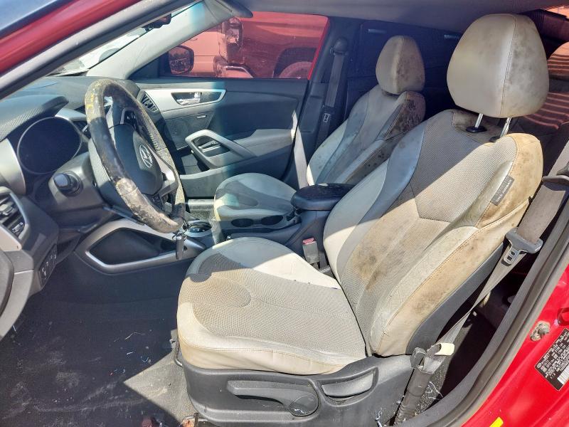  HYUNDAI VELOSTER 2012 Red