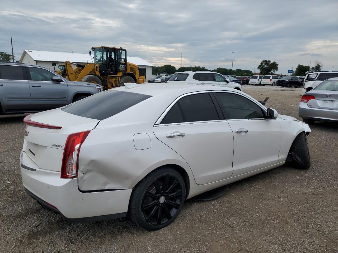 2016 Cadillac Ats Luxury white sedan gas 1G6AH5RX6G0117749 photo #4