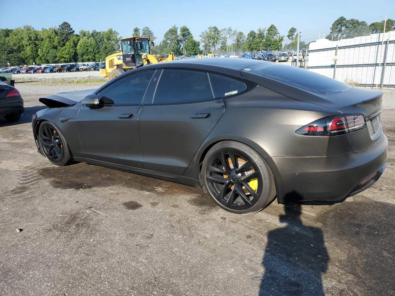 2022 Tesla Model S grey null electric 5YJSA1E52NF478428 photo #3
