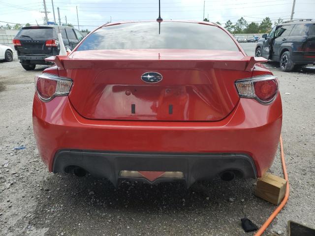  SUBARU BRZ 2013 Czerwony