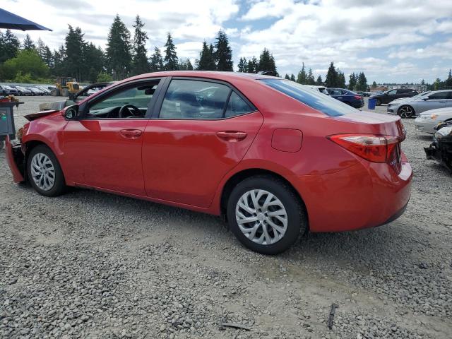  TOYOTA COROLLA 2018 Czerwony