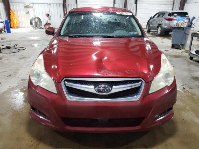  SUBARU LEGACY 2012 Red