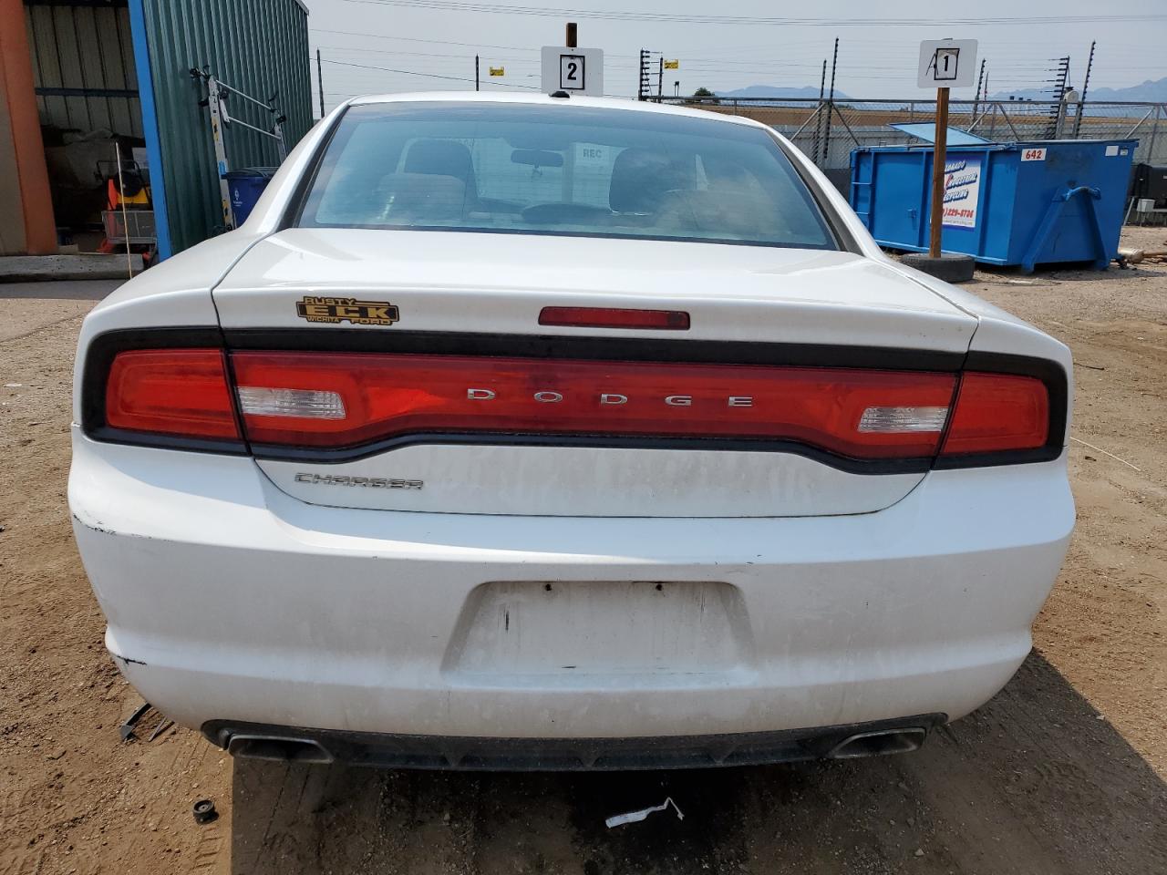 2012 Dodge Charger Se VIN: 2C3CDXBG1CH162809 Lot: 64425035