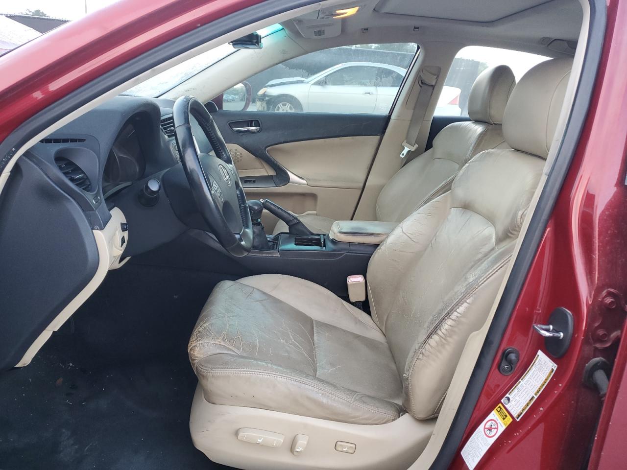 2008 Lexus Is 250 VIN: JTHBK262382067391 Lot: 64519005