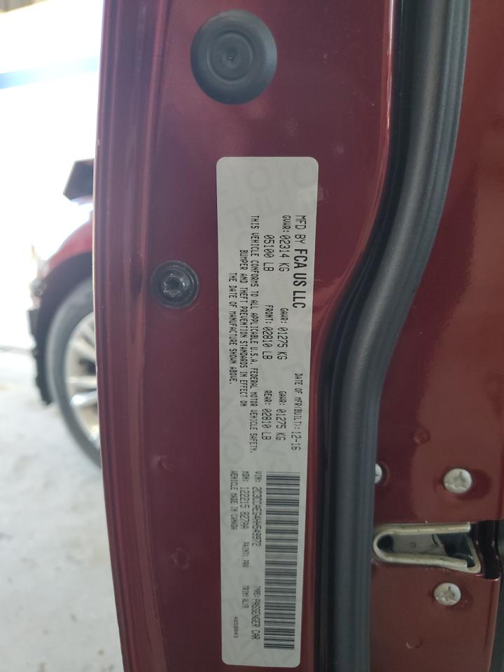 2017 Chrysler 300C VIN: 2C3CCAEG4HH549972 Lot: 63443725