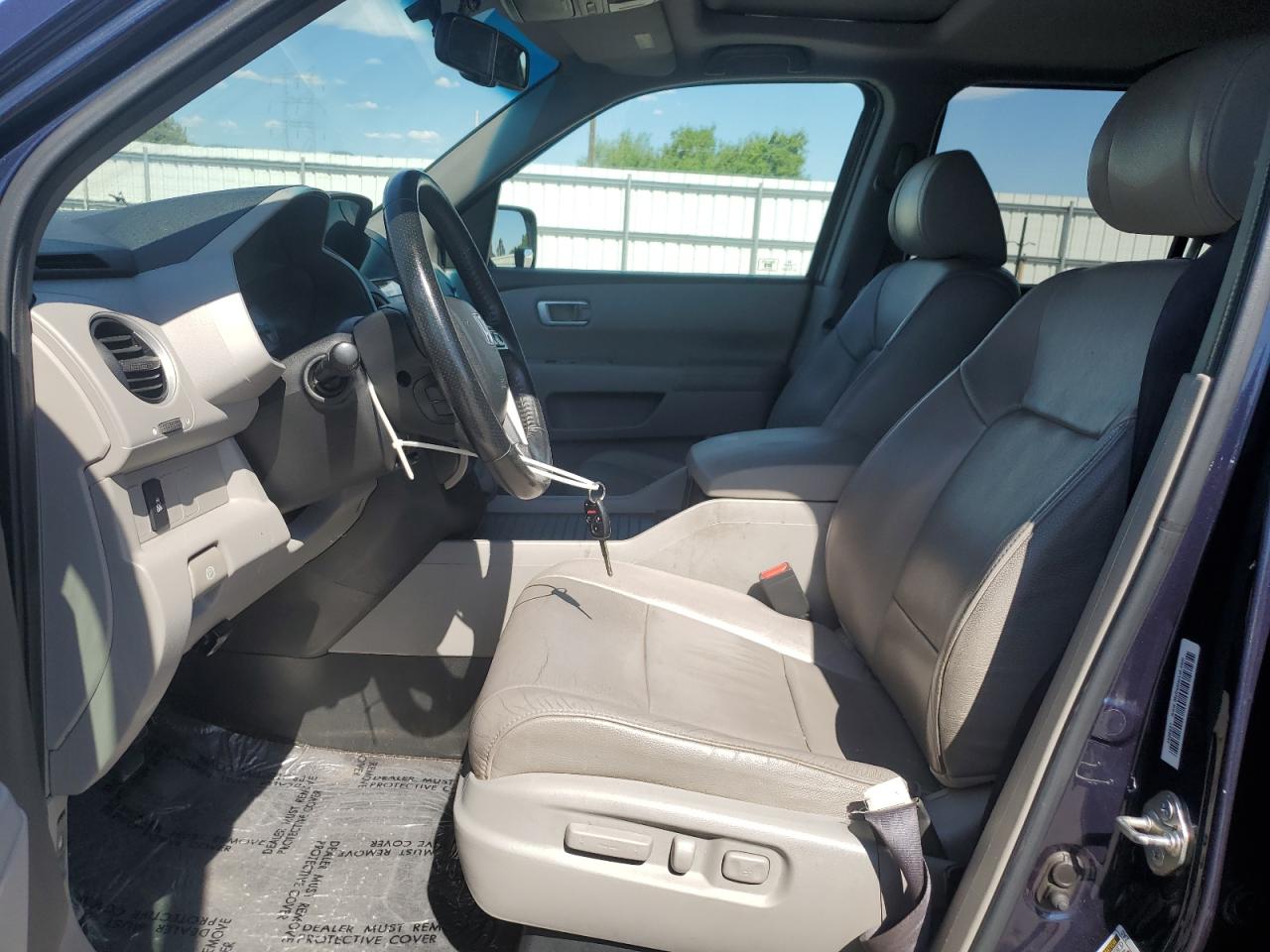 2012 Honda Pilot Exl VIN: 5FNYF4H59CB070854 Lot: 64054235