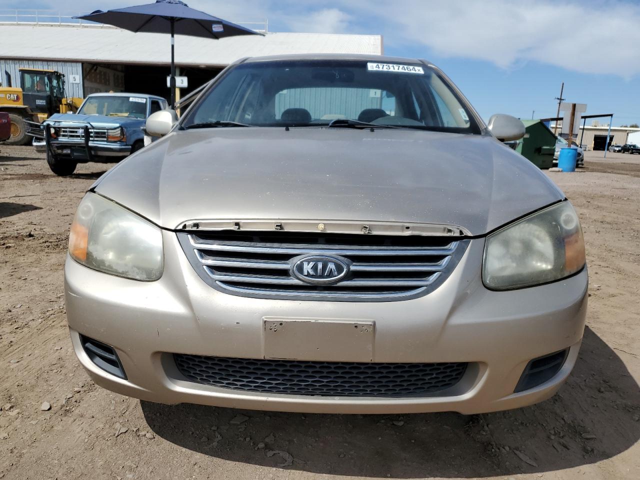 2009 Kia Spectra Ex VIN: KNAFE222195618687 Lot: 66575235