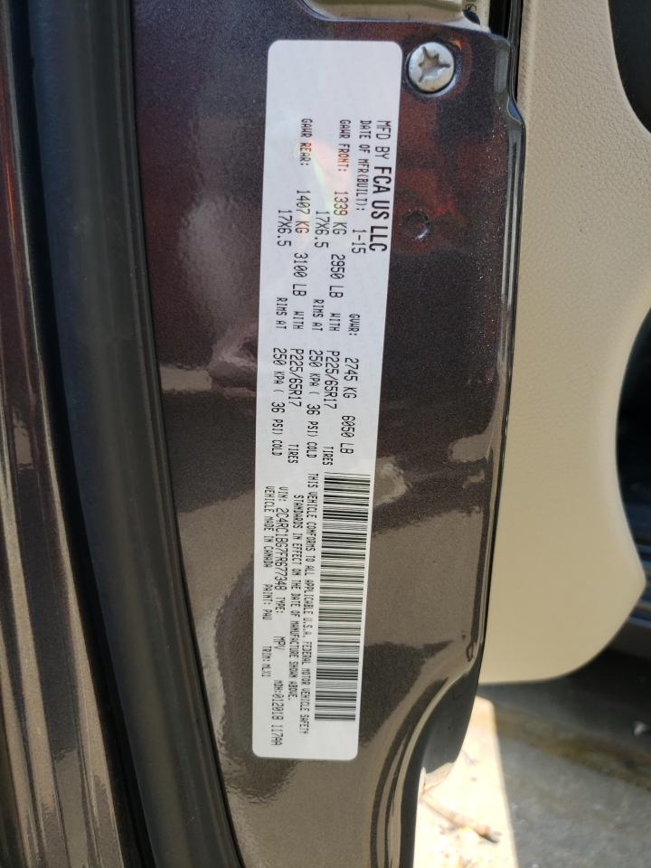 2015 Chrysler Town & Country Touring VIN: 2C4RC1BG7FR677348 Lot: 65769415