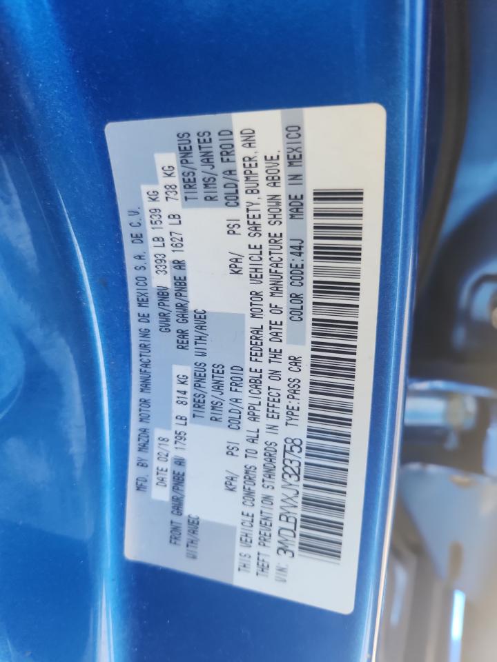 2018 Toyota Yaris Ia VIN: 3MYDLBYVXJY323758 Lot: 65410365