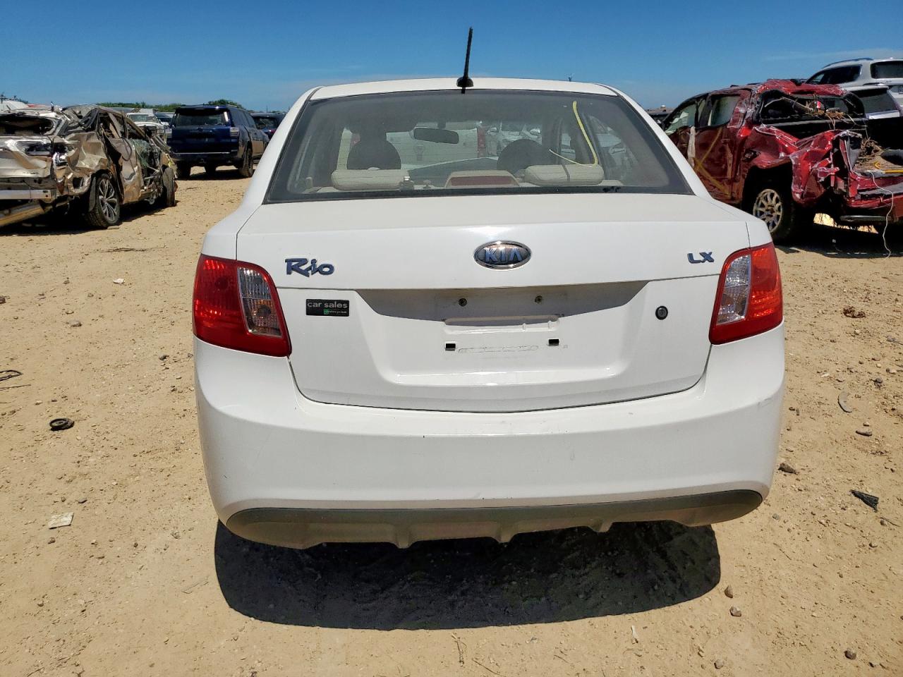 2011 Kia Rio Base VIN: KNADH4A33B6849224 Lot: 66298625
