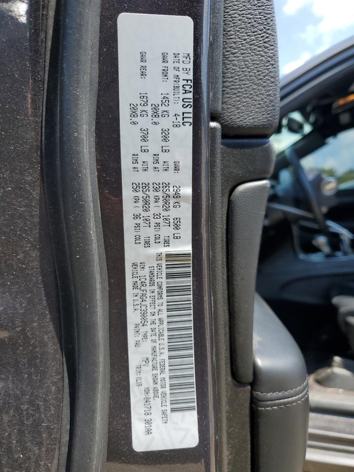 2018 Jeep Grand Cherokee Laredo VIN: 1C4RJFAG4JC390054 Lot: 65263375