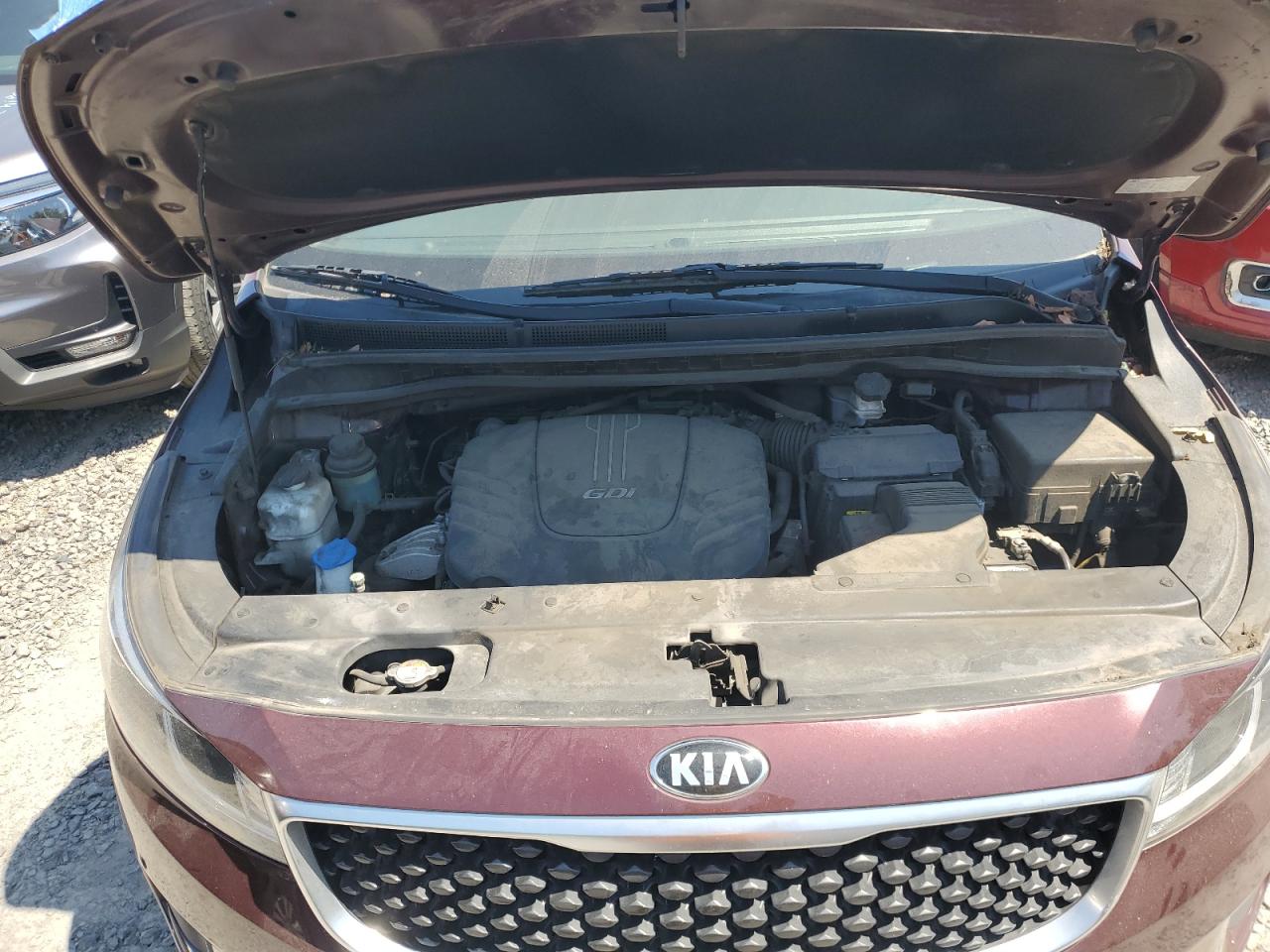 2017 Kia Sedona Lx VIN: KNDMB5C12H6279747 Lot: 63458565