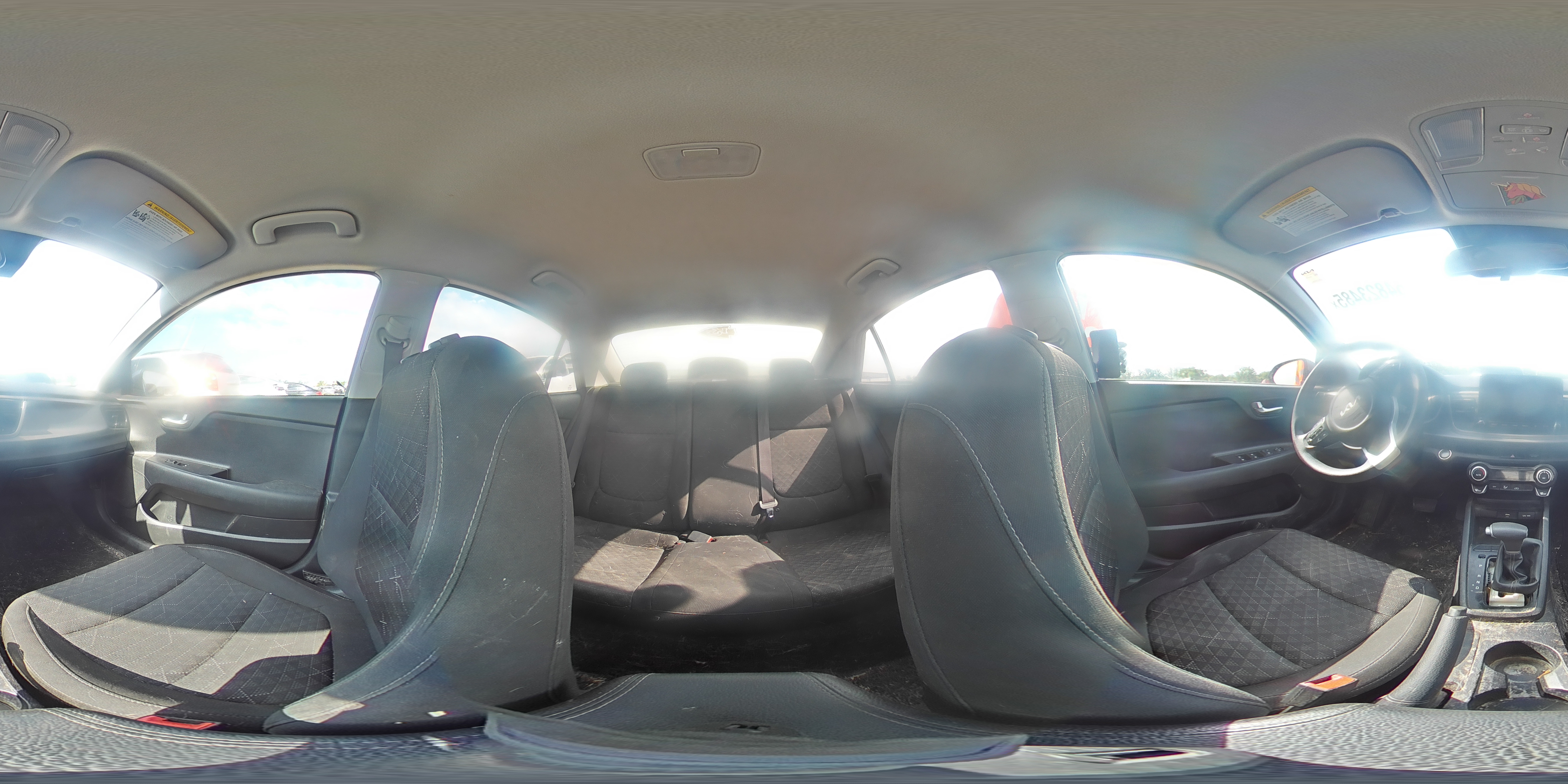 2023 Kia Rio Lx VIN: 3KPA24ADXPE550685 Lot: 64823485