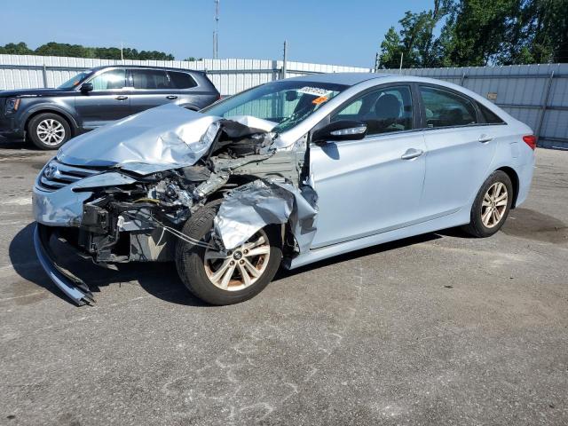  HYUNDAI SONATA 2014 Blue