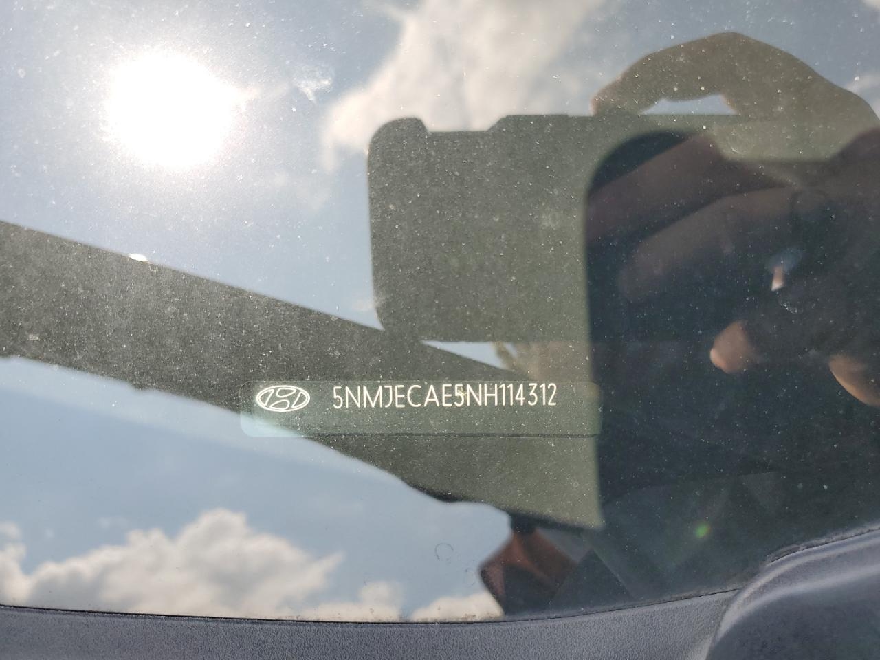 2022 Hyundai Tucson Limited VIN: 5NMJECAE5NH114312 Lot: 65021595