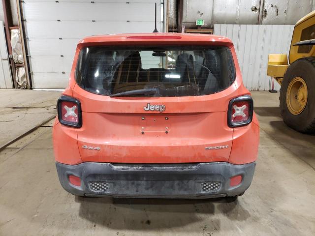  JEEP RENEGADE 2017 Оранжевый