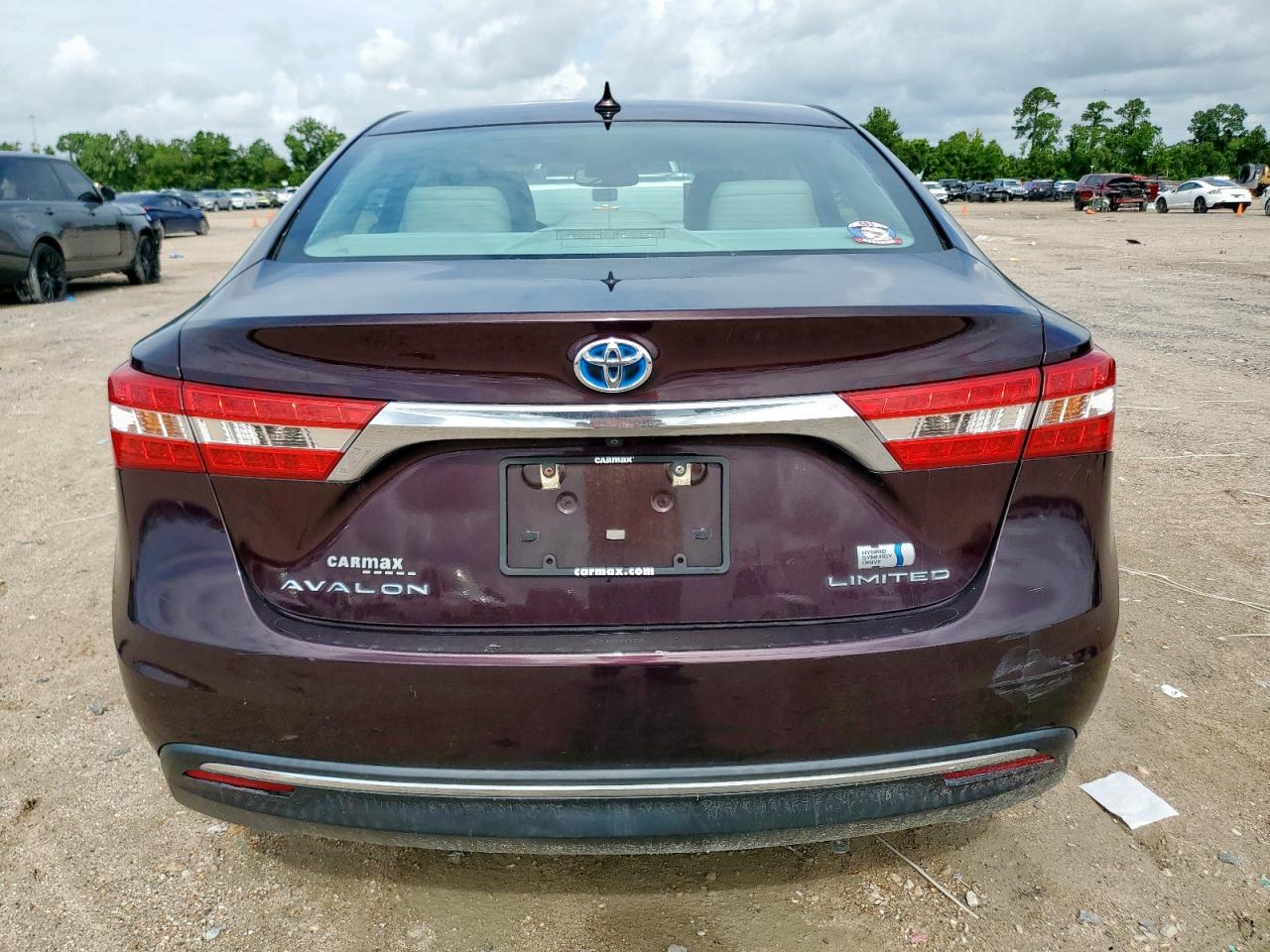 2013 Toyota Avalon Hybrid VIN: 4T1BD1EBXDU001065 Lot: 64101955