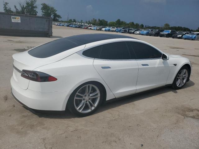 Hatchbacks TESLA MODEL S 2013 Biały
