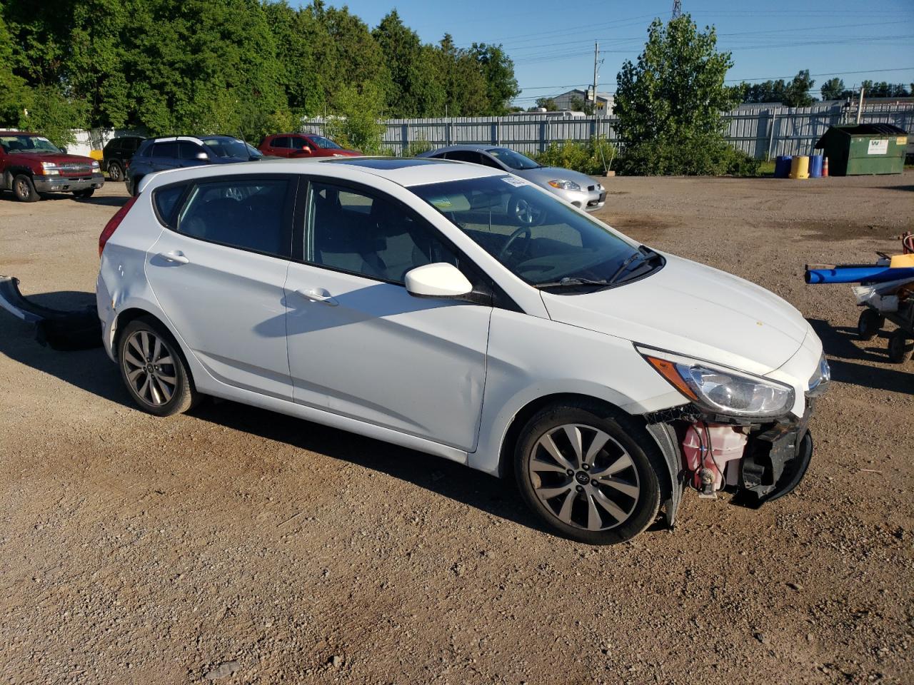 2017 Hyundai Accent Se VIN: KMHCT5AE4HU342322 Lot: 64322135