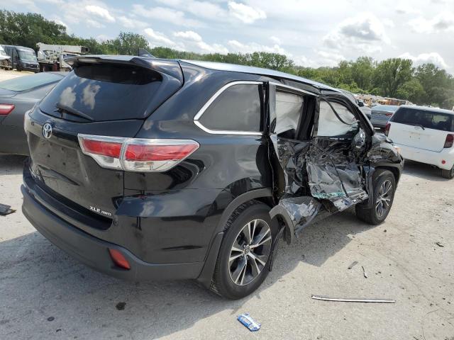  TOYOTA HIGHLANDER 2016 Black