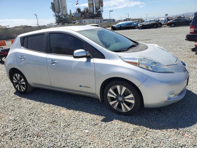  NISSAN LEAF 2016 Silver