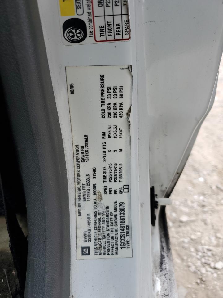 1gccs148168133079 1GCCS148168133079 2006 Chevrolet Colorado
