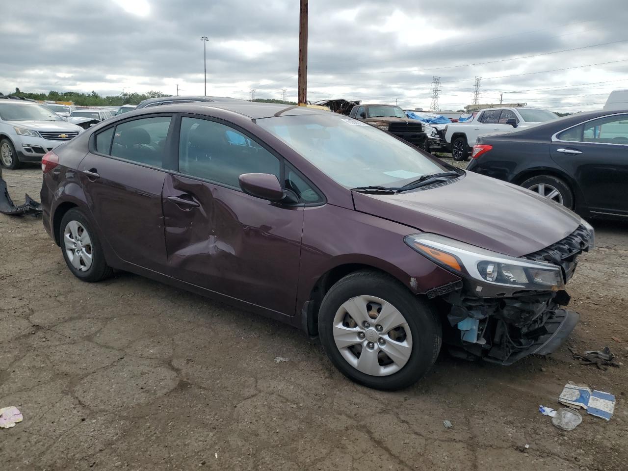 2018 Kia Forte Lx VIN: 3KPFK4A78JE183907 Lot: 65268075