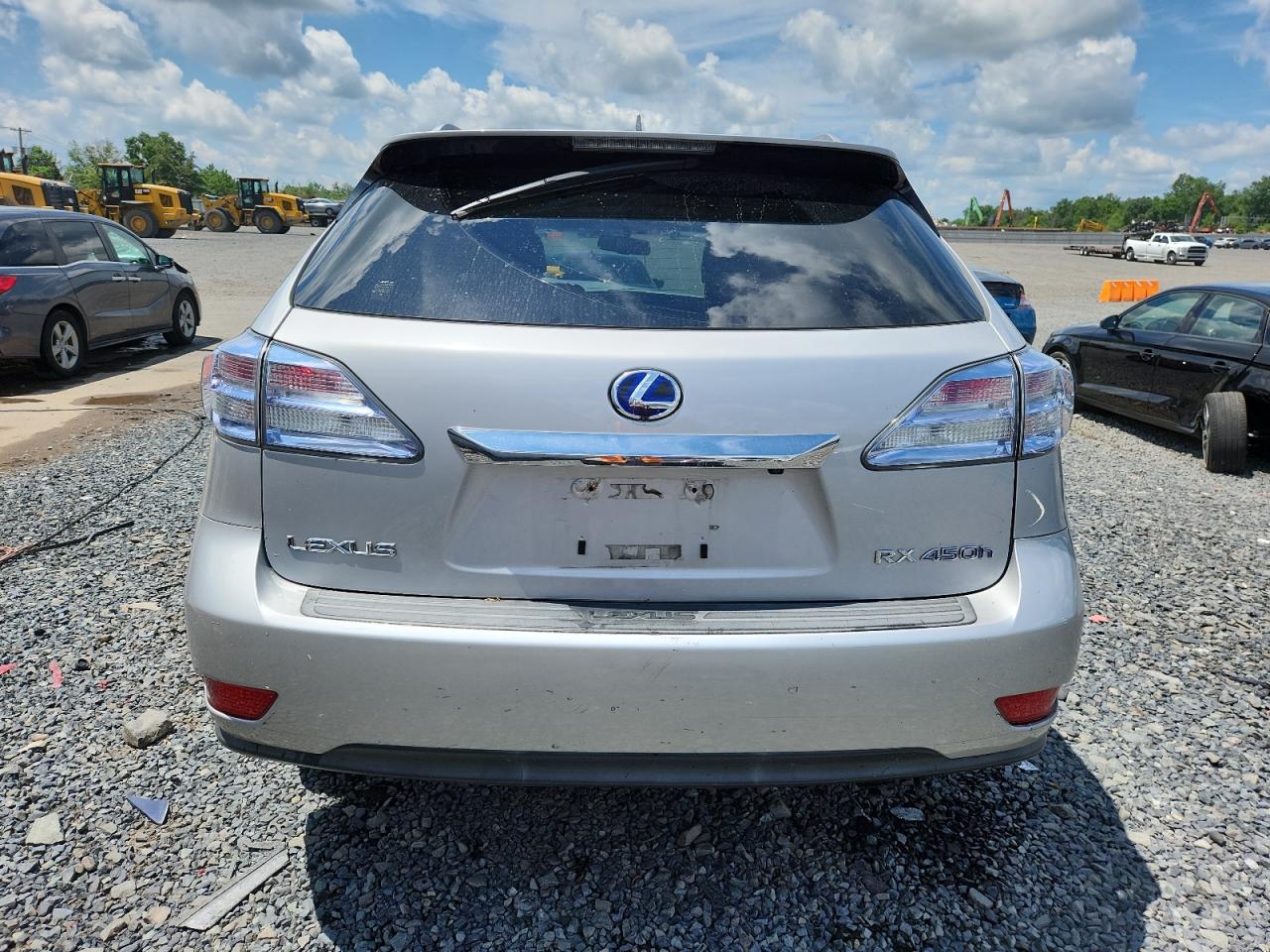 2010 Lexus Rx 450H VIN: JTJBC1BAXA2408066 Lot: 62695435