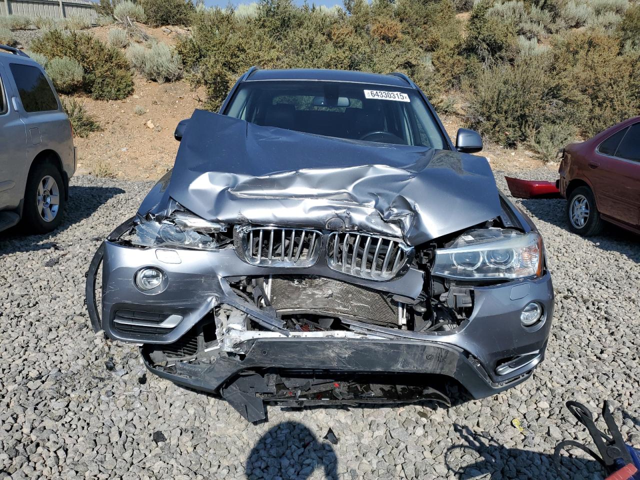 2016 BMW X3 xDrive35I VIN: 5UXWX7C57G0R18178 Lot: 64330315