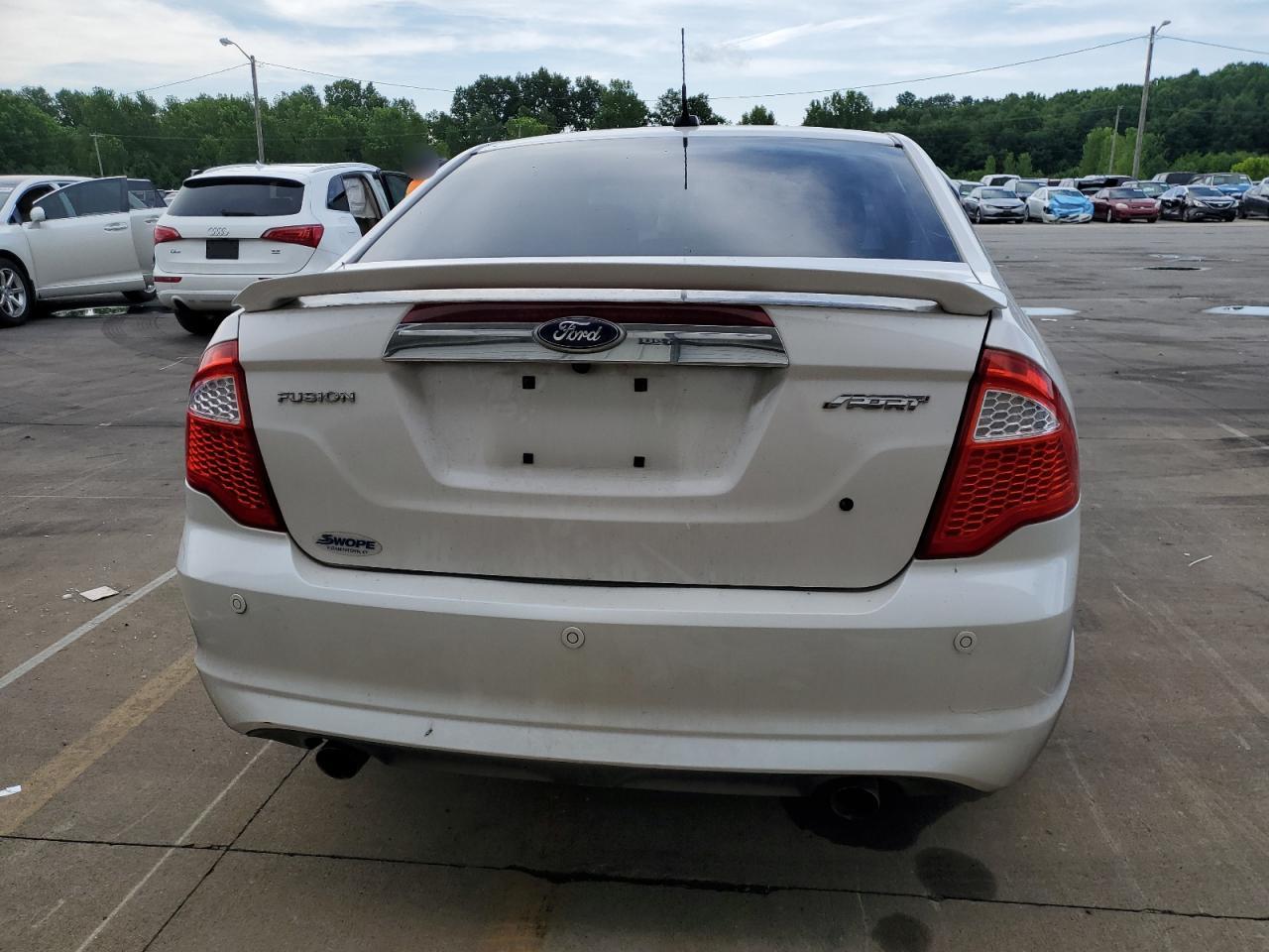 2012 Ford Fusion Sport VIN: 3FAHP0KC5CR406288 Lot: 64932905