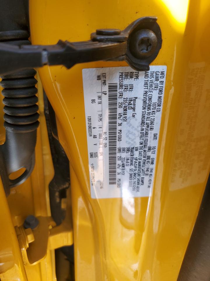 2013 Ford Focus St VIN: 1FADP3L99DL163250 Lot: 65317695