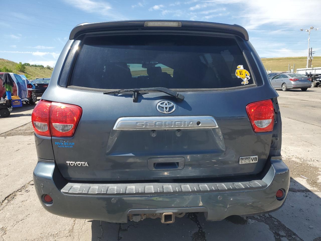 2008 Toyota Sequoia Limited VIN: 5TDBY68A68S010249 Lot: 62191855