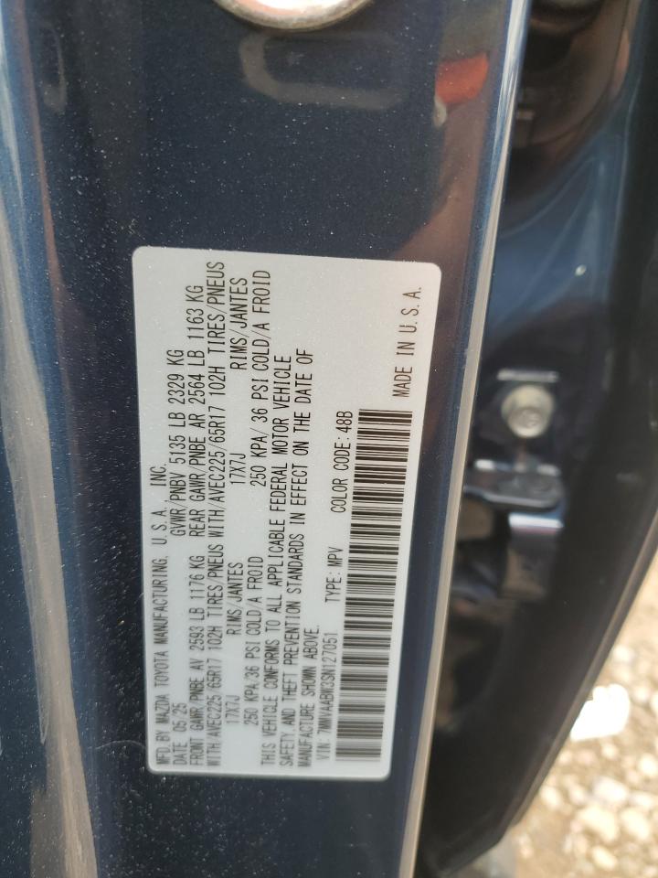 2025 Mazda Cx-50 Preferred VIN: 7MMVAABW3SN127051 Lot: 63939765