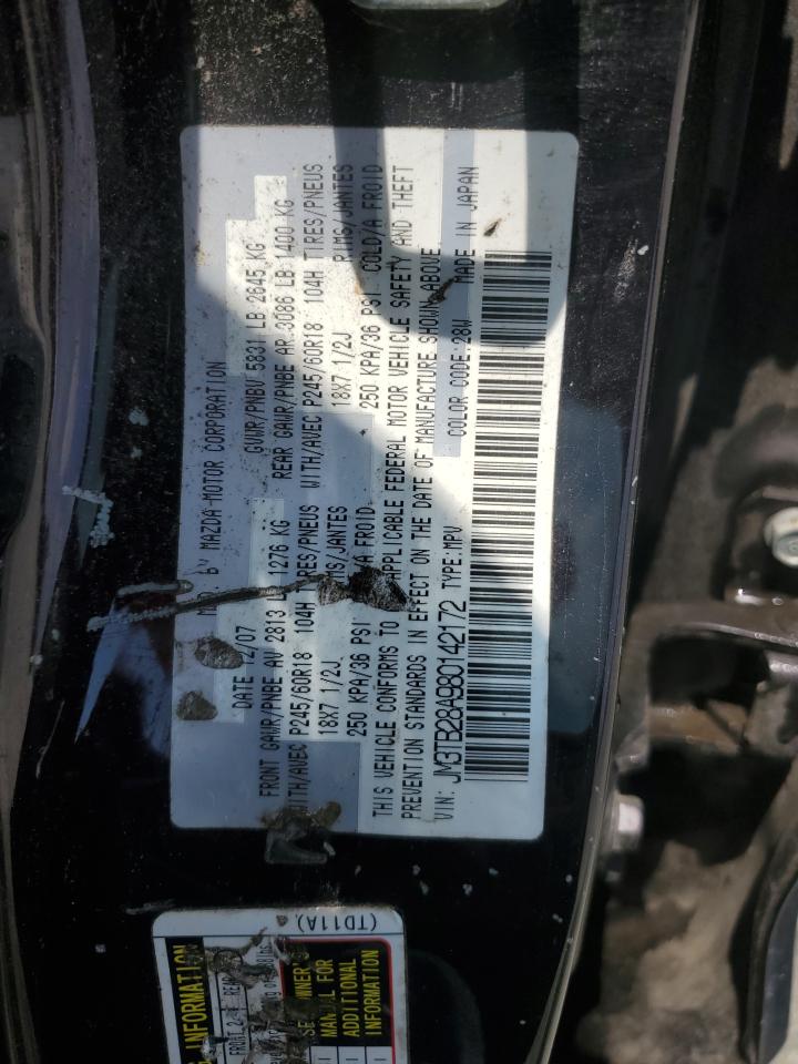 2008 Mazda Cx-9 VIN: JM3TB28A980142172 Lot: 63619715
