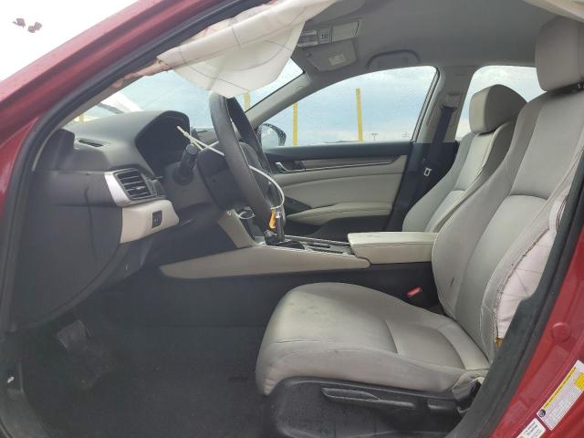  HONDA ACCORD 2018 Czerwony