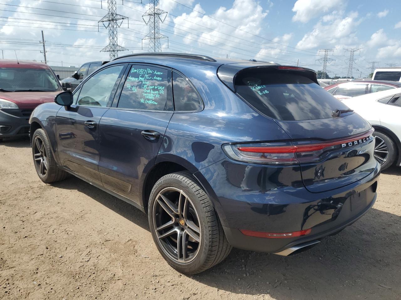 2021 Porsche Macan blue null gas WP1AA2A5XMLB17692 photo #3