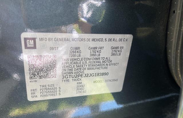 2018 GMC SIERRA K1500 DENALI  