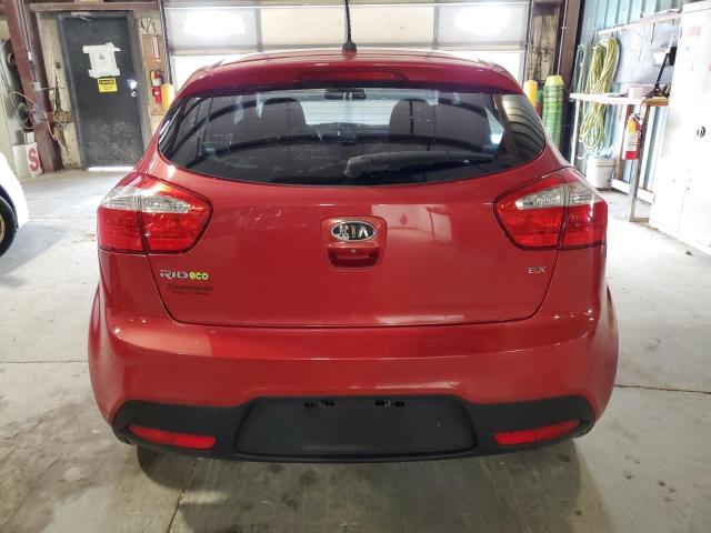 Hatchbacks KIA RIO 2013 Red